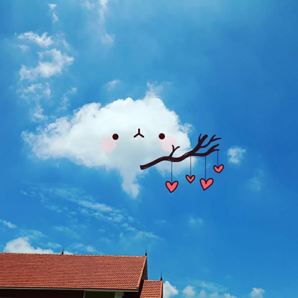 Hình ảnh bầu trời cute 4