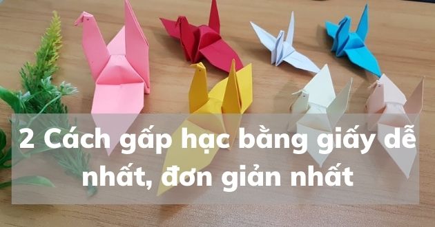 cách gấp hạc