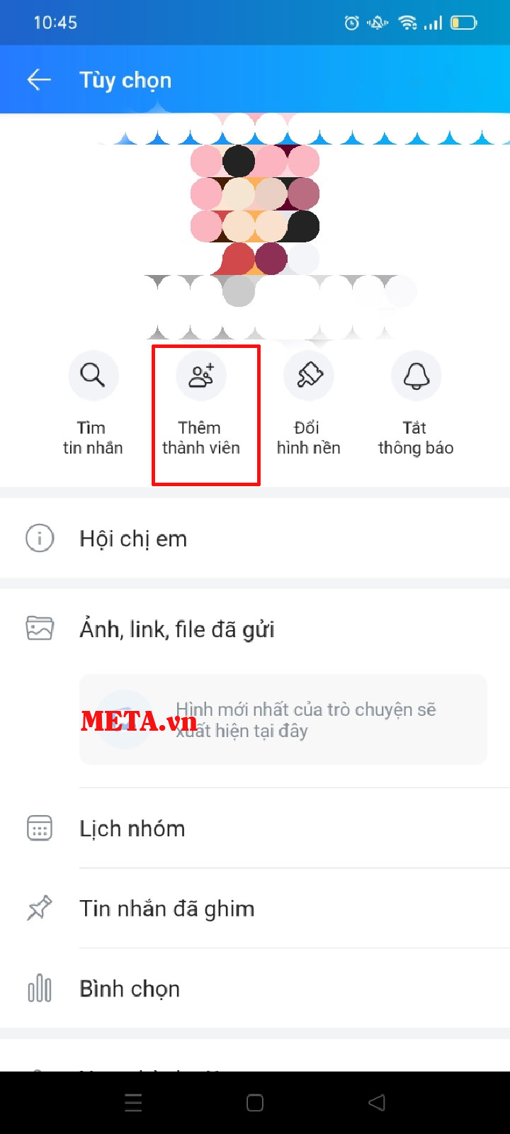 Cách tạo nhóm Zalo