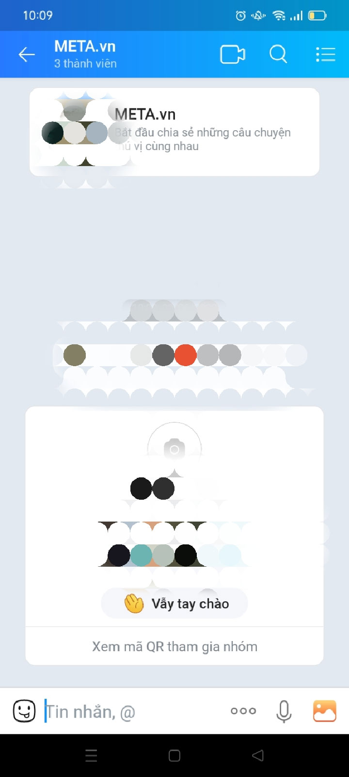 Cách tạo nhóm trên Zalo