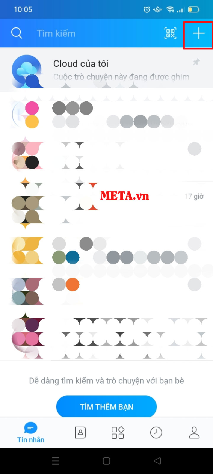 Cách tạo nhóm trên Zalo