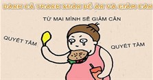 Stt giảm cân hài hước, câu nói hay về động lực giảm cân
