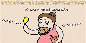 Stt giảm cân hài hước, câu nói hay về động lực giảm cân