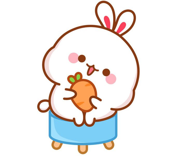 Hình thỏ cute anime Hình thỏ cute anime