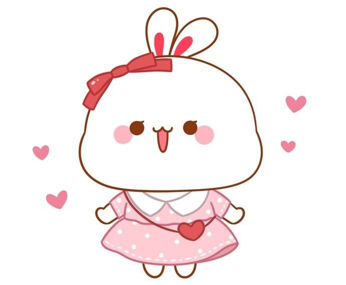 Hình thỏ cute anime Hình thỏ cute anime