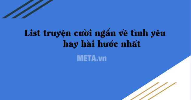 Truyện cười ngắn về tình yêu