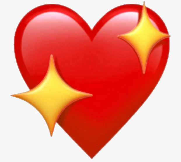 Ý nghĩa trái tim đỏ lấp lánh