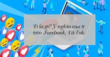Tt là gì? Ý nghĩa của tt trên Facebook, TikTok