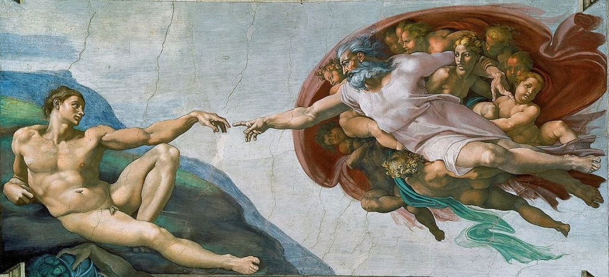Sự sáng tạo Adam - Michelangelo