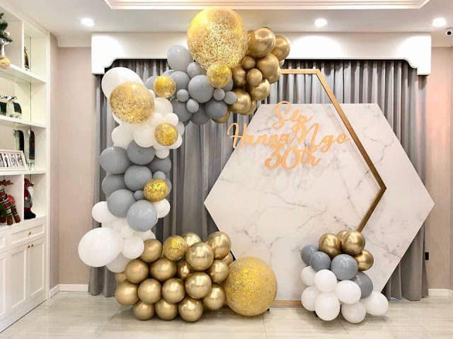 Mẫu background sinh nhật đẹp, sang trọng 1