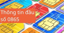 Thông tin đầu số 0865