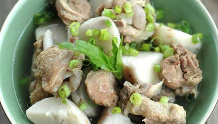 Cách nấu canh khoai sọ Cách nấu canh khoai sọ