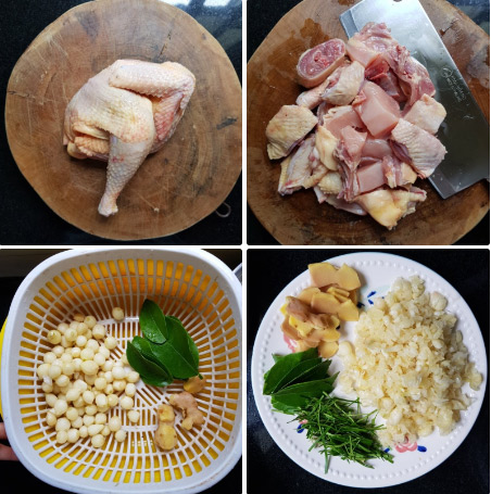 Sơ chế nguyên liệu