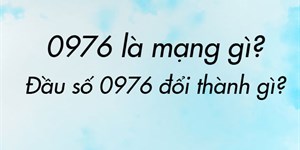 0976 là mạng gì? Đầu số 0976 đổi thành gì?