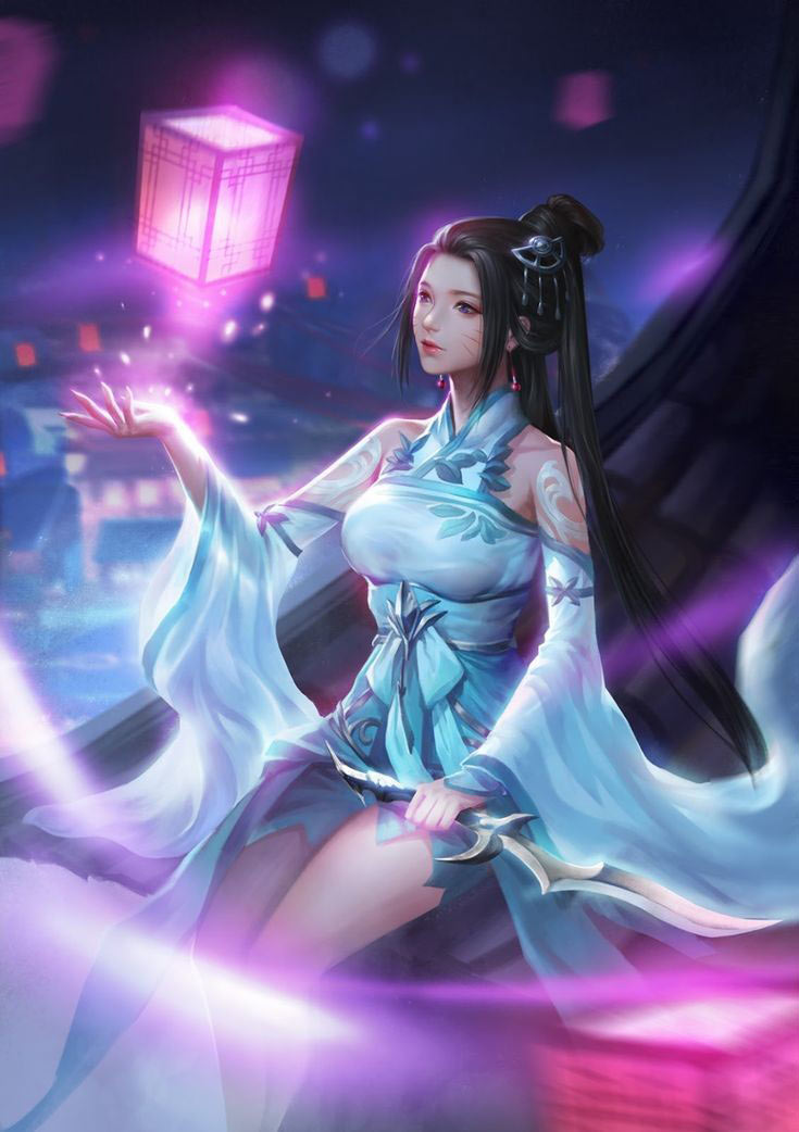 Hình nền anime cổ trang nữ đẹp nhất 4