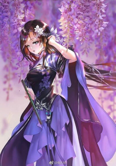 Anime cổ trang nữ lạnh lùng, cool ngầu 4