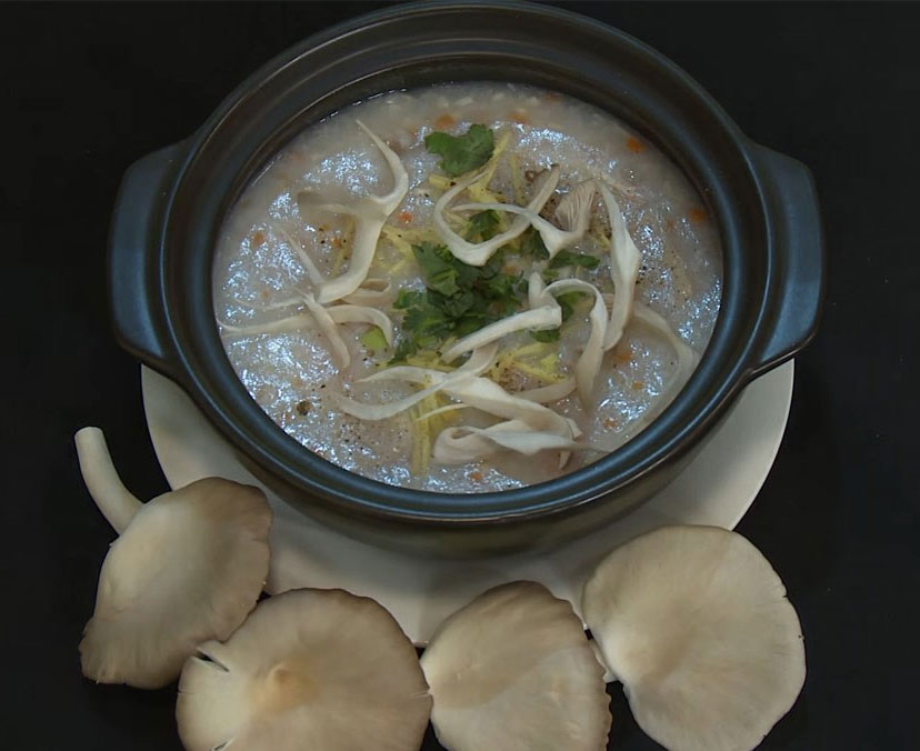 Cháo ngao nấm Cháo ngao nấm