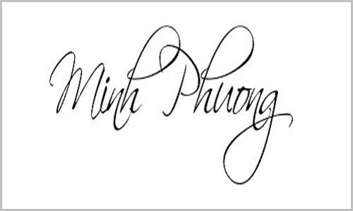 Mẫu chữ ký tên phương