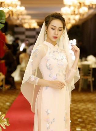 Mẫu áo dài cưới cách tân đẹp nhất