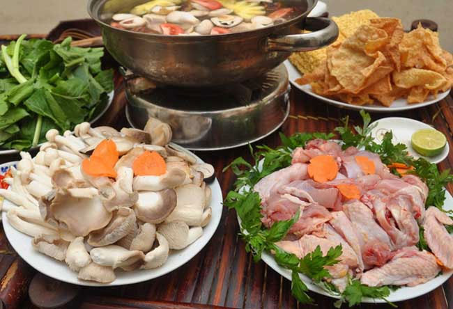 Nước dùng lẩu gà Nước dùng lẩu gà