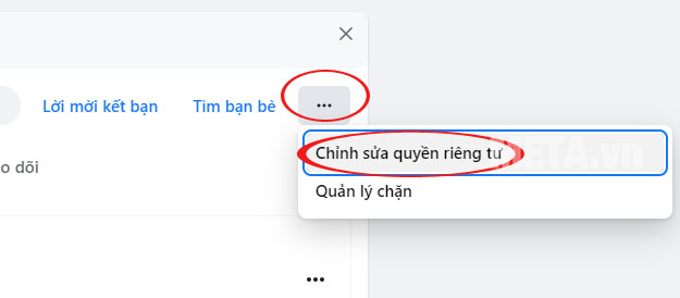 Cách ẩn danh sách bạn bè trên Facebook cho máy tính