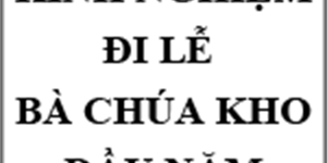 Kinh nghiệm đi lễ Đền Bà Chúa Kho đầu năm