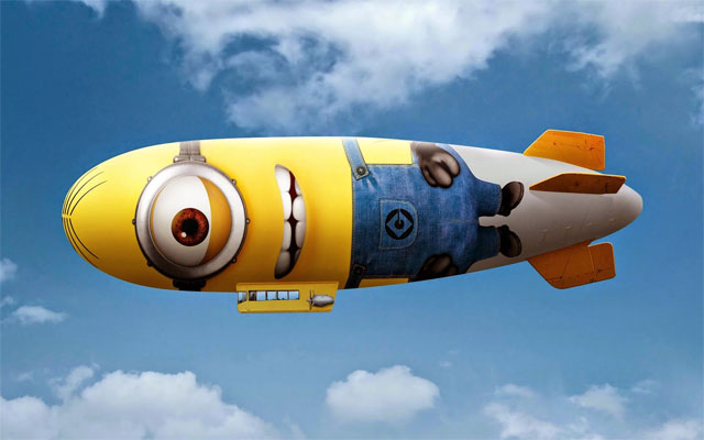 Hình nền Minion đẹp Full HD Hình nền hoạt hình kẻ cắp mặt trăng Minion đẹp Full HD
