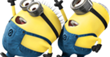 Hình nền hoạt hình kẻ cắp mặt trăng Minion đẹp Full HD