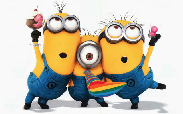Hình nền Minion hài hước Hình nền hoạt hình kẻ cắp mặt trăng Minion đẹp Full HD