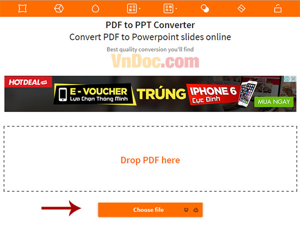 Cách chuyển đổi từ PDF sang PowerPoint