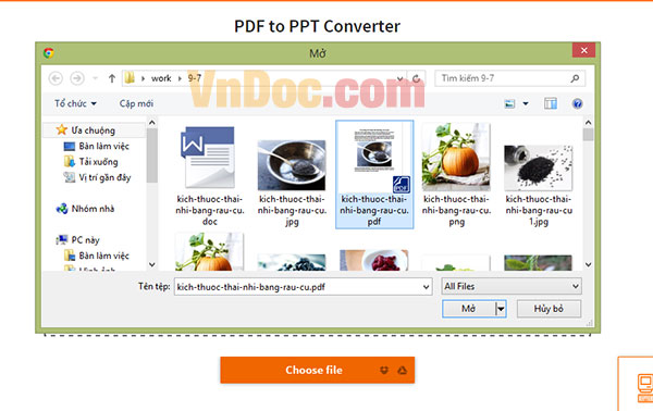 Cách chuyển đổi từ PDF sang PowerPoint
