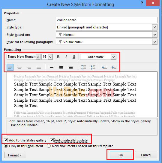 cây thư mục trong Word 2013