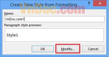 Tạo cây thư mục trong Word