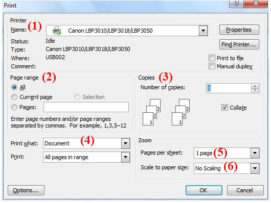 Hướng dẫn cách in văn bản trong Word 2013, 2010, 2007, 2003 In văn bản trong word