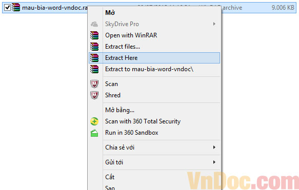 Các mẫu bìa đẹp trong word