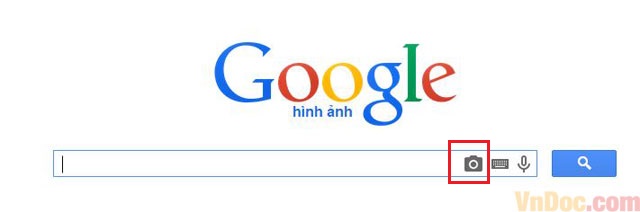 Cách tìm kiếm bằng hình ảnh trên Google