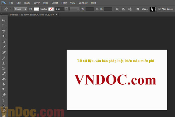 Cách tạo chữ nổi trong Photoshop