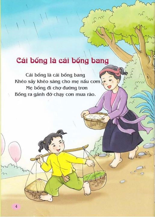 Tuyển tập thơ hay cho bé qua tranh vẽ