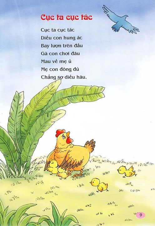 Tuyển tập thơ hay cho bé qua tranh vẽ