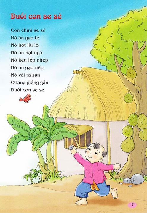 Tuyển tập thơ hay cho bé qua tranh vẽ