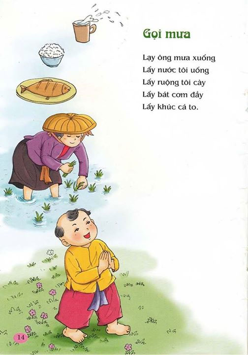 Tuyển tập thơ hay cho bé qua tranh vẽ