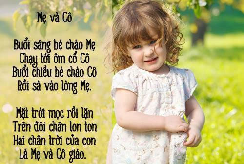 Những bài thơ để đọc lúc đi ngủ cho bé