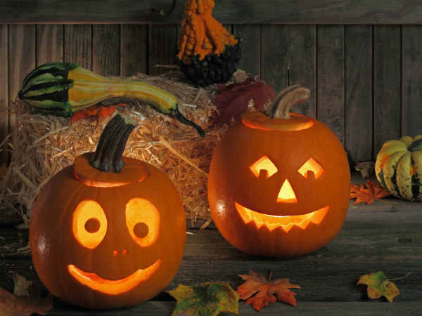 Những lồng đèn bí ngô đặc trưng của Halloween Cách trang trí cho đêm Halloween ấn tượng