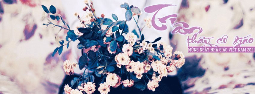 Hình nền Facebook 20-11 Ảnh bìa Facebook cho ngày 20-11