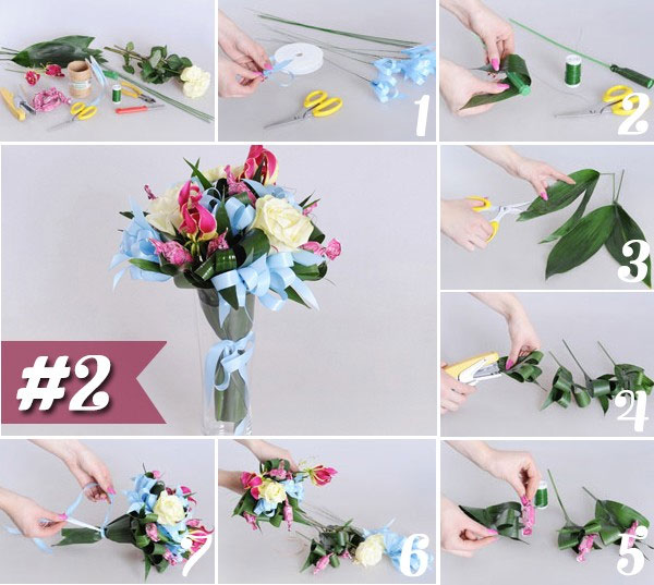 Hướng dẫn bó hoa đẹp cho ngày 20-11