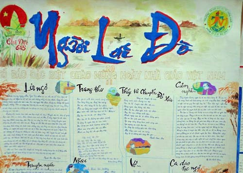 Cách làm báo tường chuẩn nhất