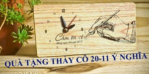 Quà tặng thầy cô 20-11 ý nghĩa và thiết thực