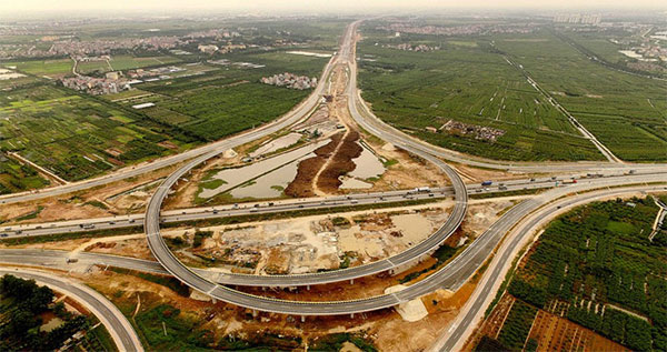 Hướng dẫn phương tiện vào - ra đường cao tốc Hà Nội - Hải Phòng