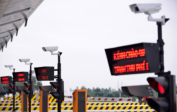 Hướng dẫn phương tiện vào - ra đường cao tốc Hà Nội - Hải Phòng