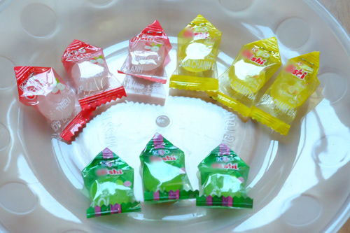 Cách làm hoa sen bằng kẹo trang trí Tết